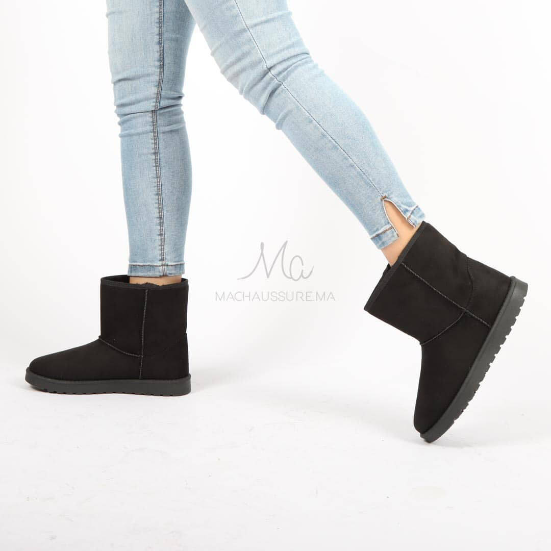 ITZEL - UGG en Noir.