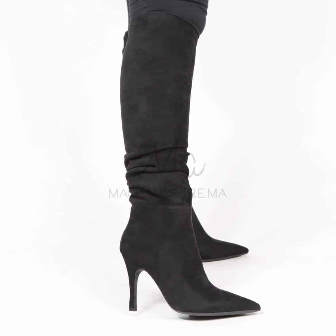 Apercida – Bottes Femmes en Noir.
