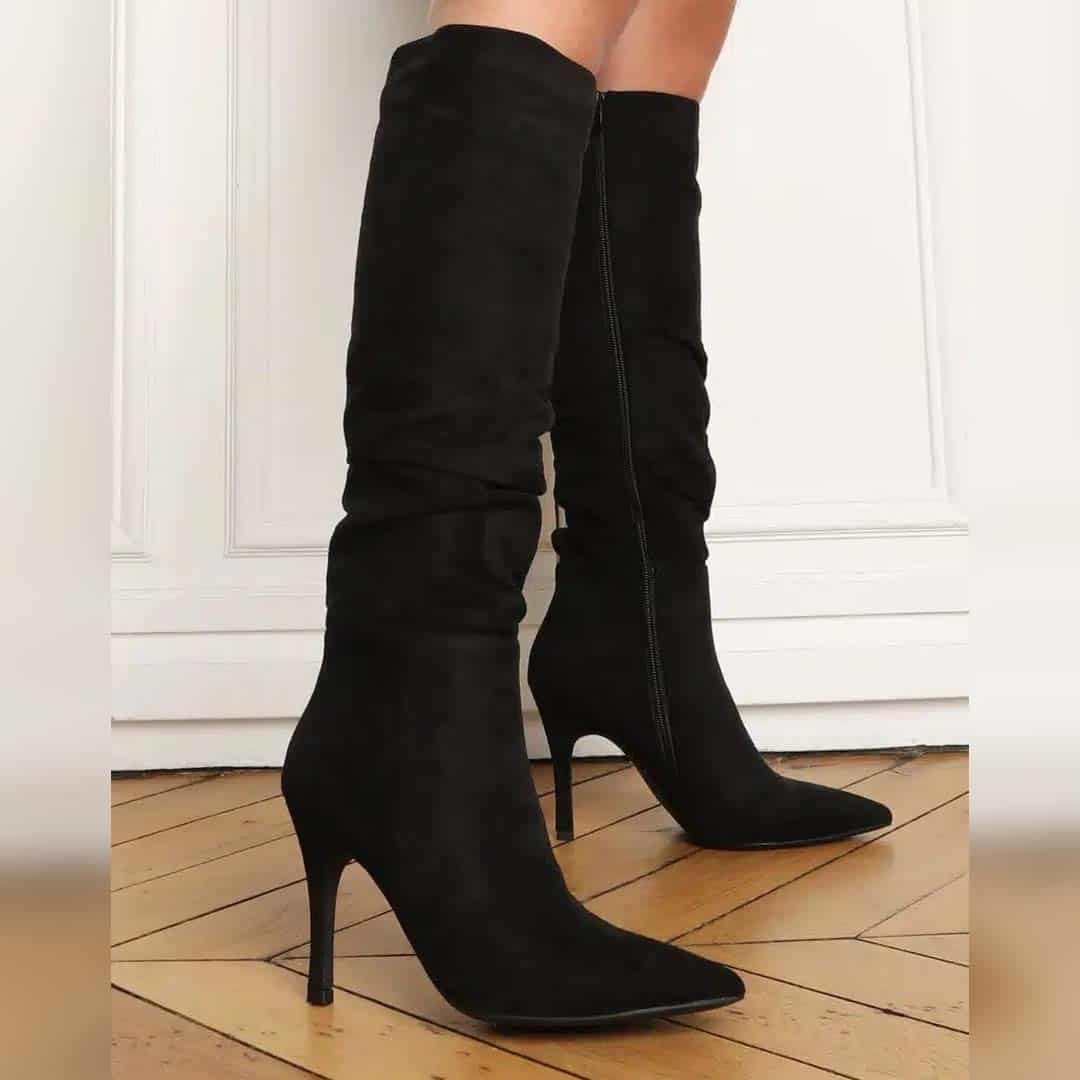 Apercida – Bottes Femmes en Noir.