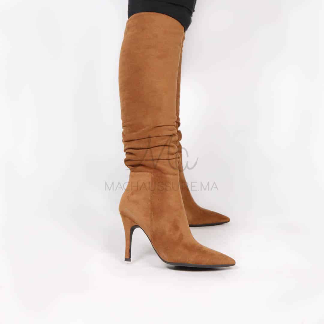 Apercida – Bottes Femmes en Tabac.