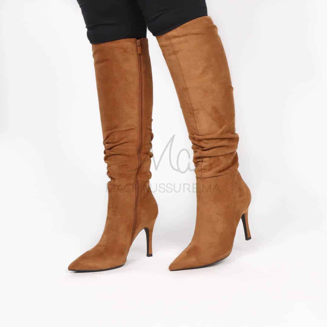 Apercida – Bottes Femmes en Tabac.