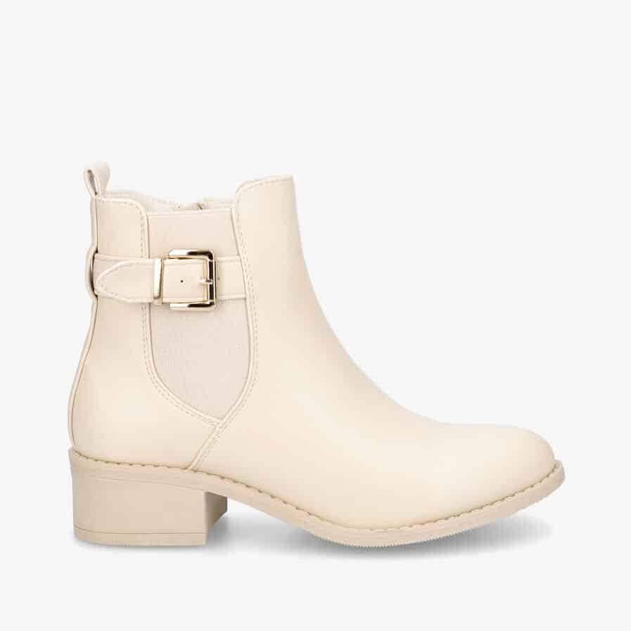 Douce – Bottines Femmes en Beige.