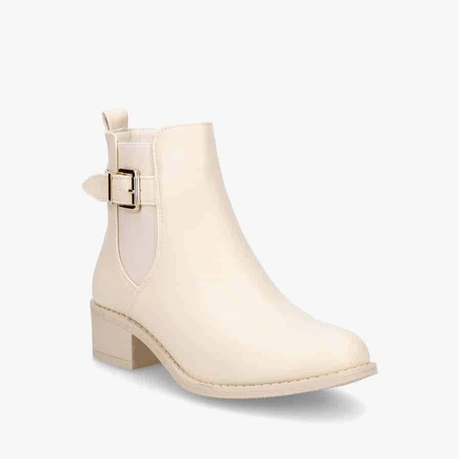 Douce – Bottines Femmes en Beige.