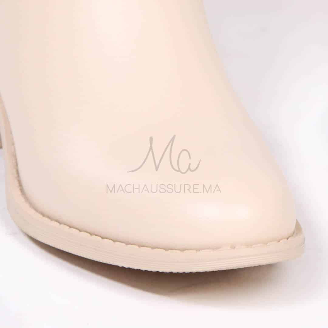 Douce – Bottines Femmes en Beige.