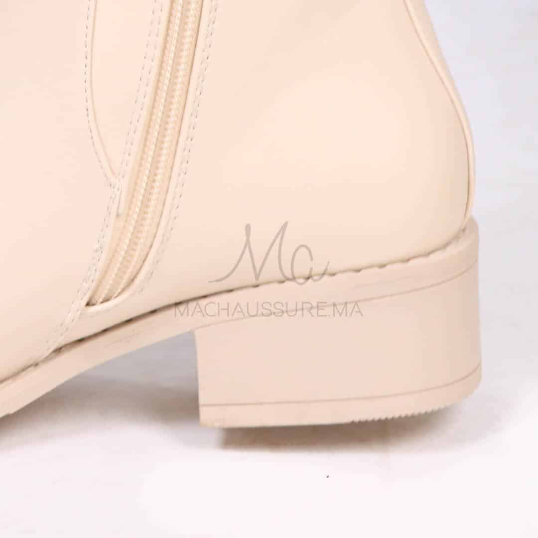 Douce – Bottines Femmes en Beige.