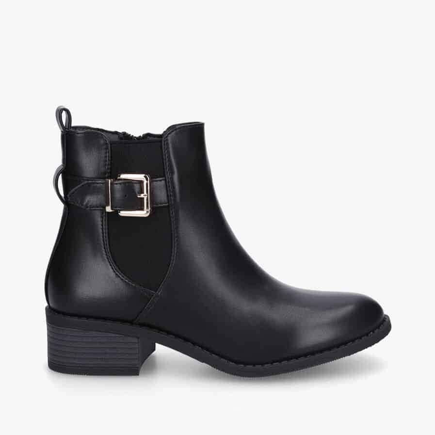 Douce – Bottines Femmes en Noir.