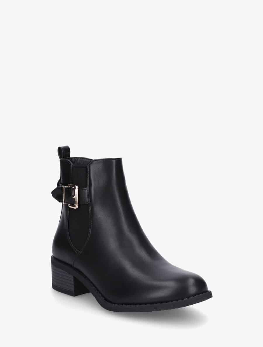 Douce – Bottines Femmes en Noir.