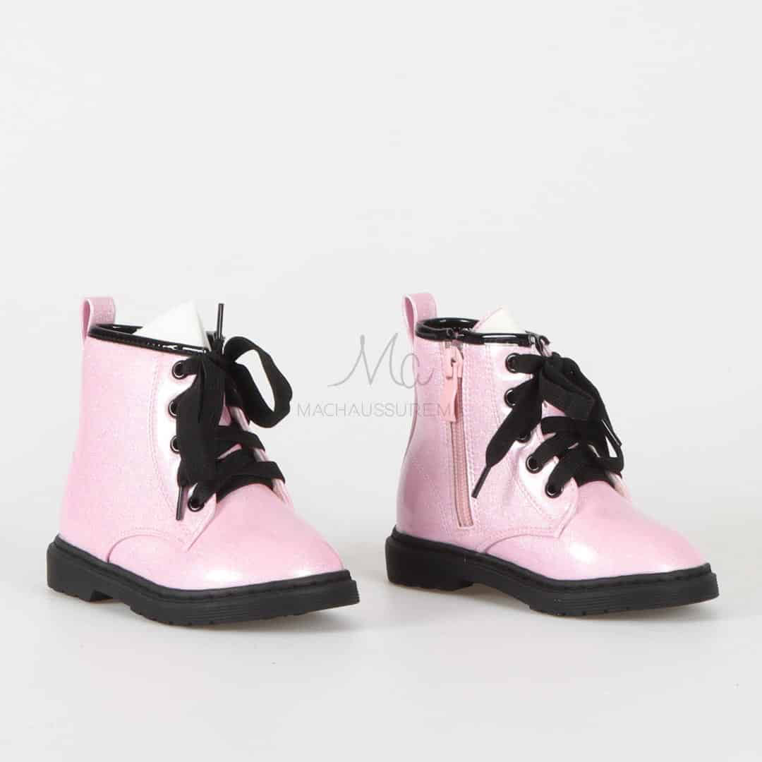 Glady - Bottines en Rose.
