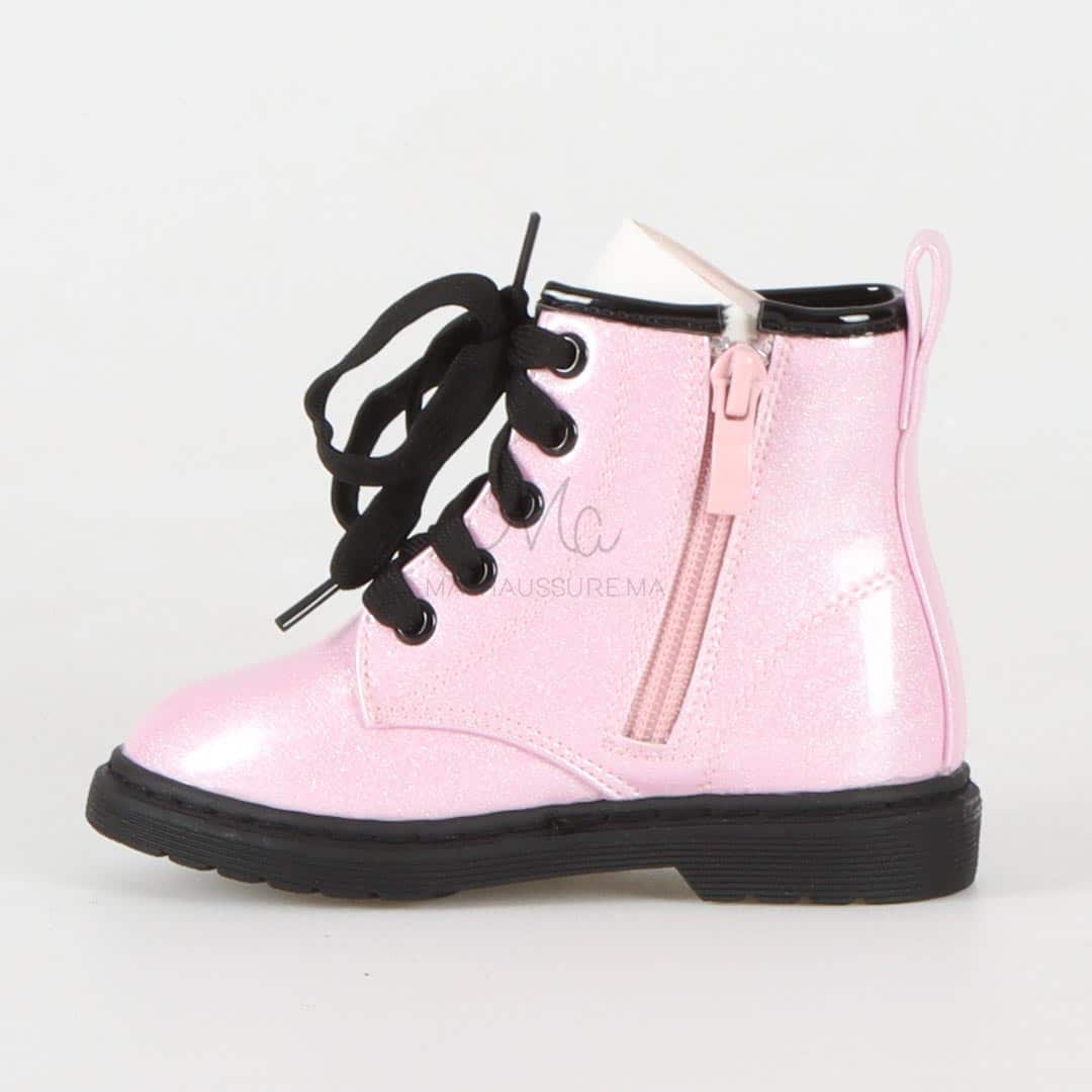 Glady - Bottines en Rose.