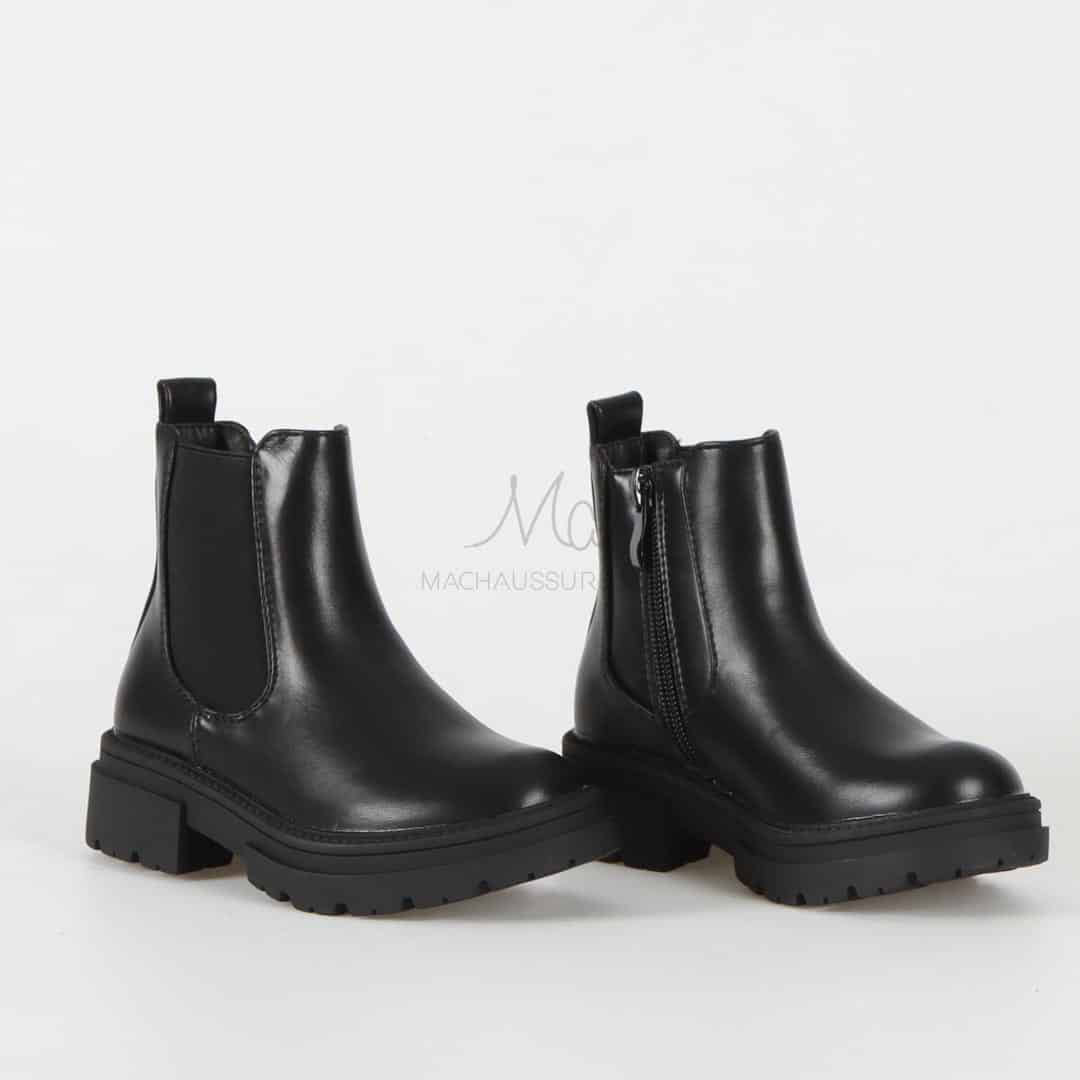 Vilma - Bottines en Noir.