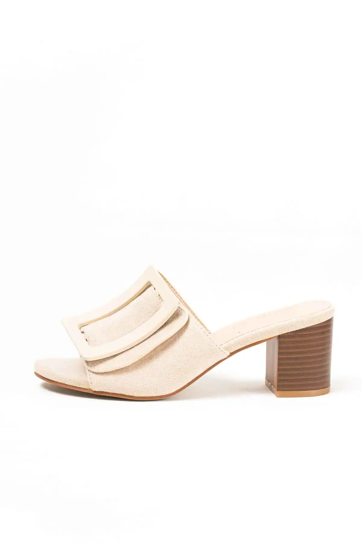 Magnificence - Sanadales à talon – Beige.