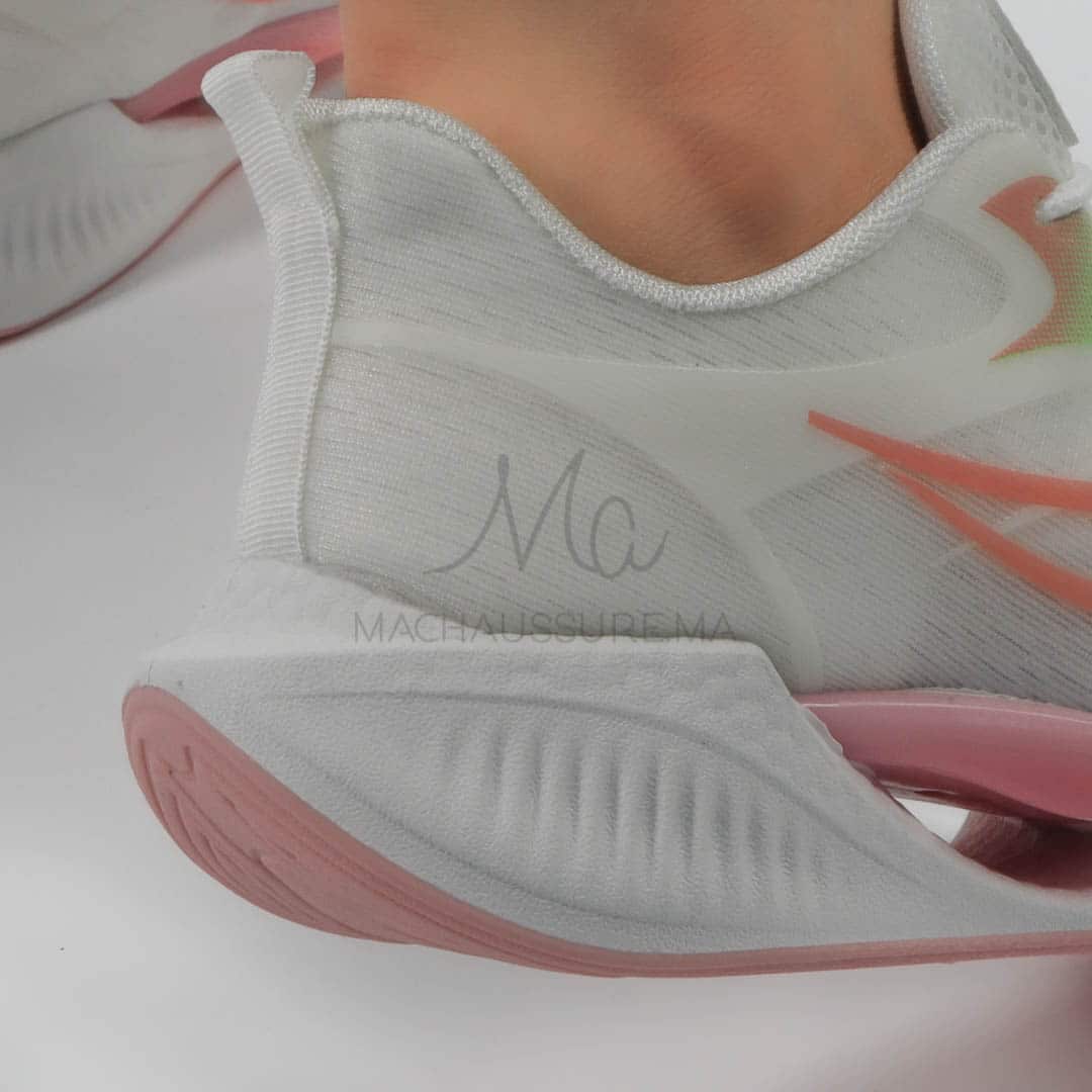 Glowna - baskets légères femmes en Blanc.