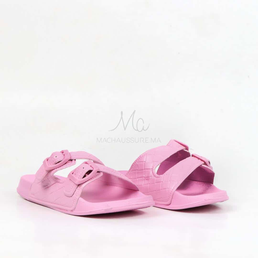 Sandales enfants en Rose.