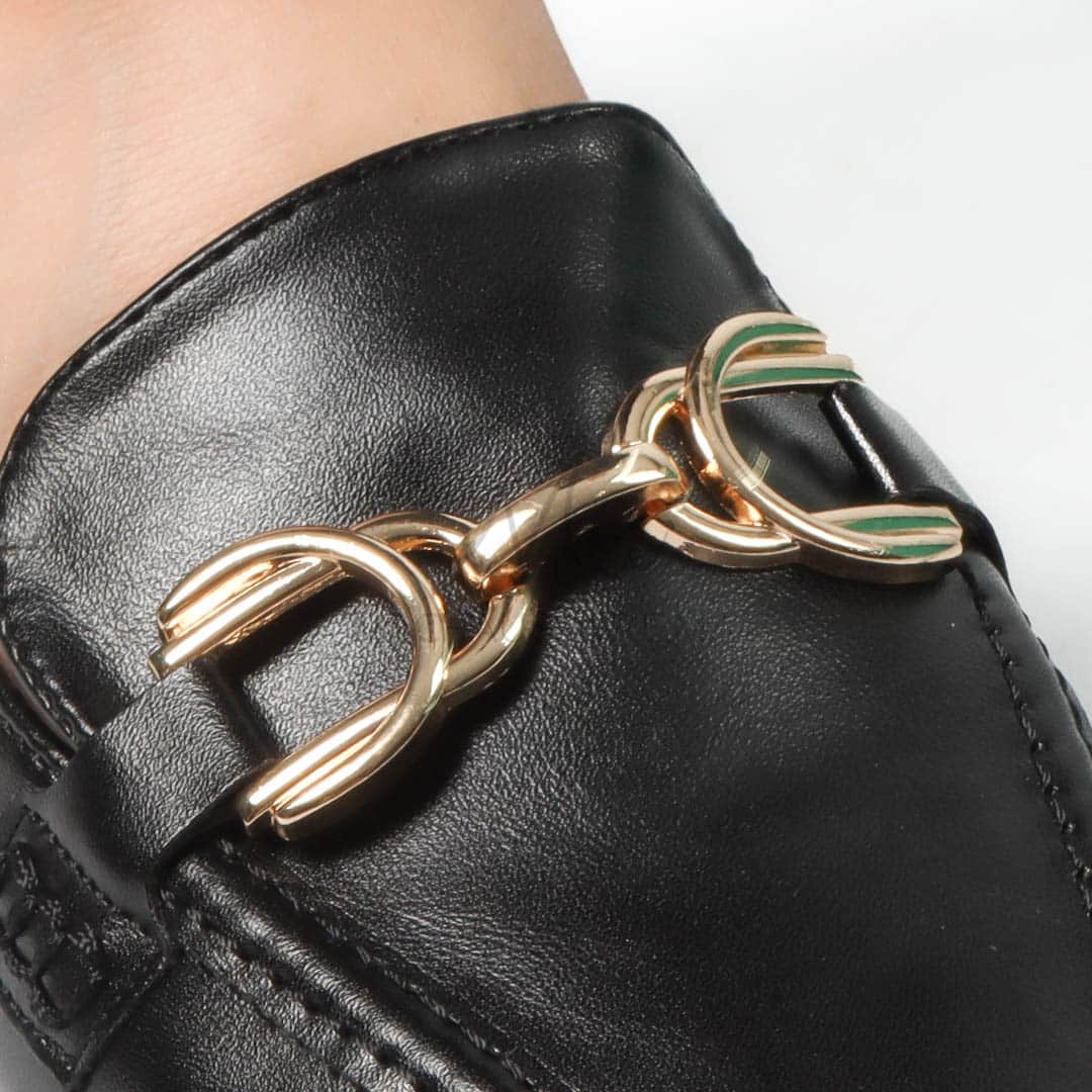 Galia – Mules Femmes en Noir.