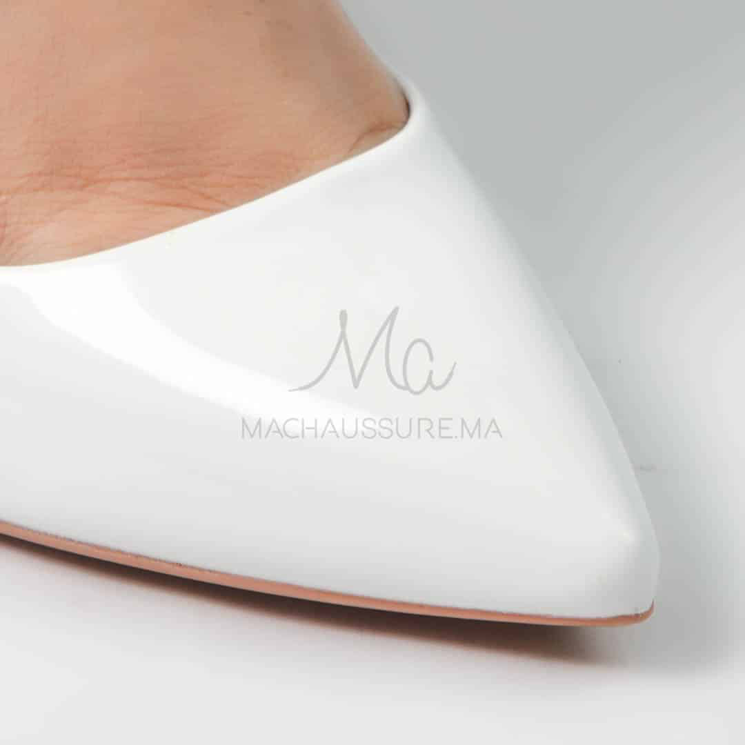 Kaliny – Escarpins Femmes en Blanc.