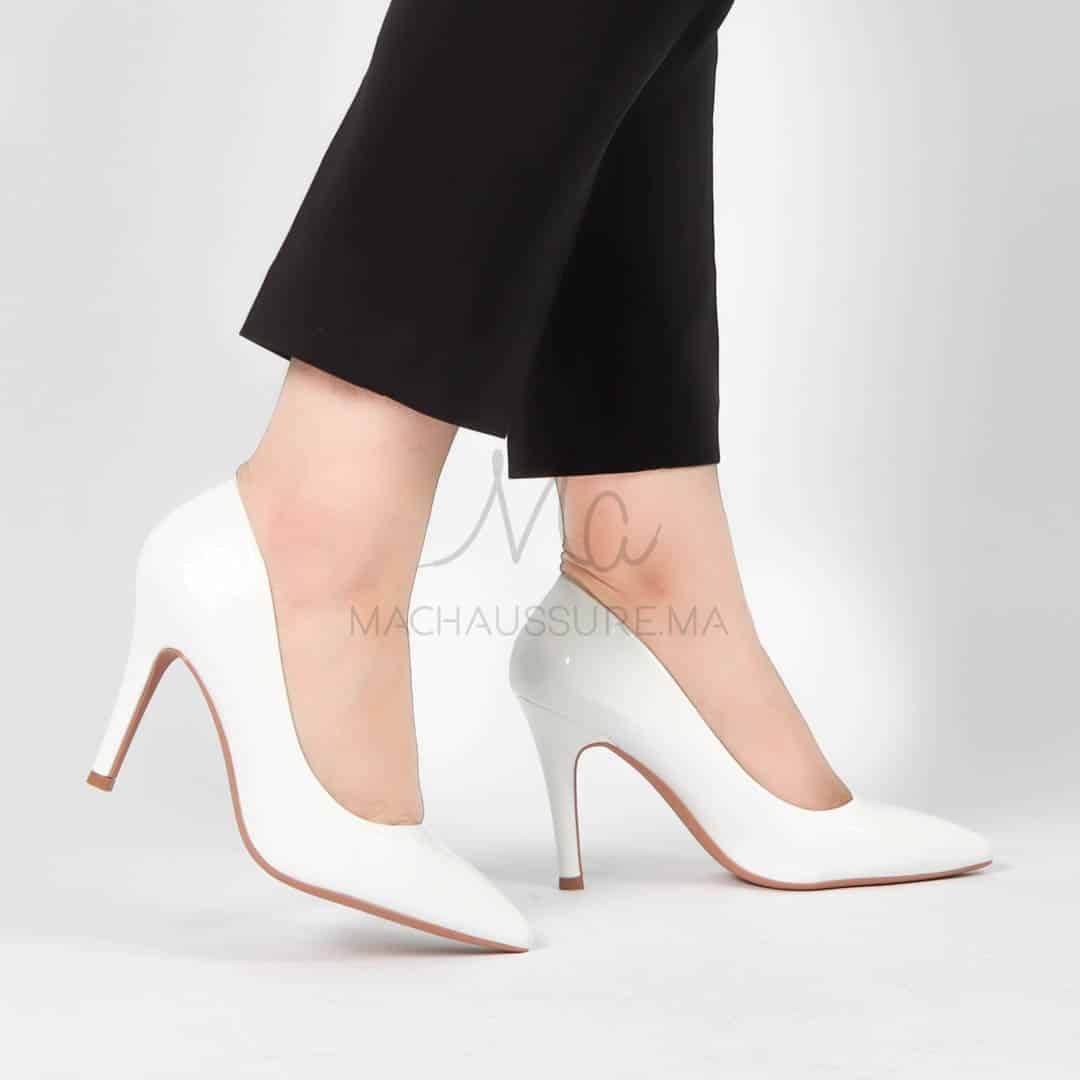 Kaliny – Escarpins Femmes en Blanc.