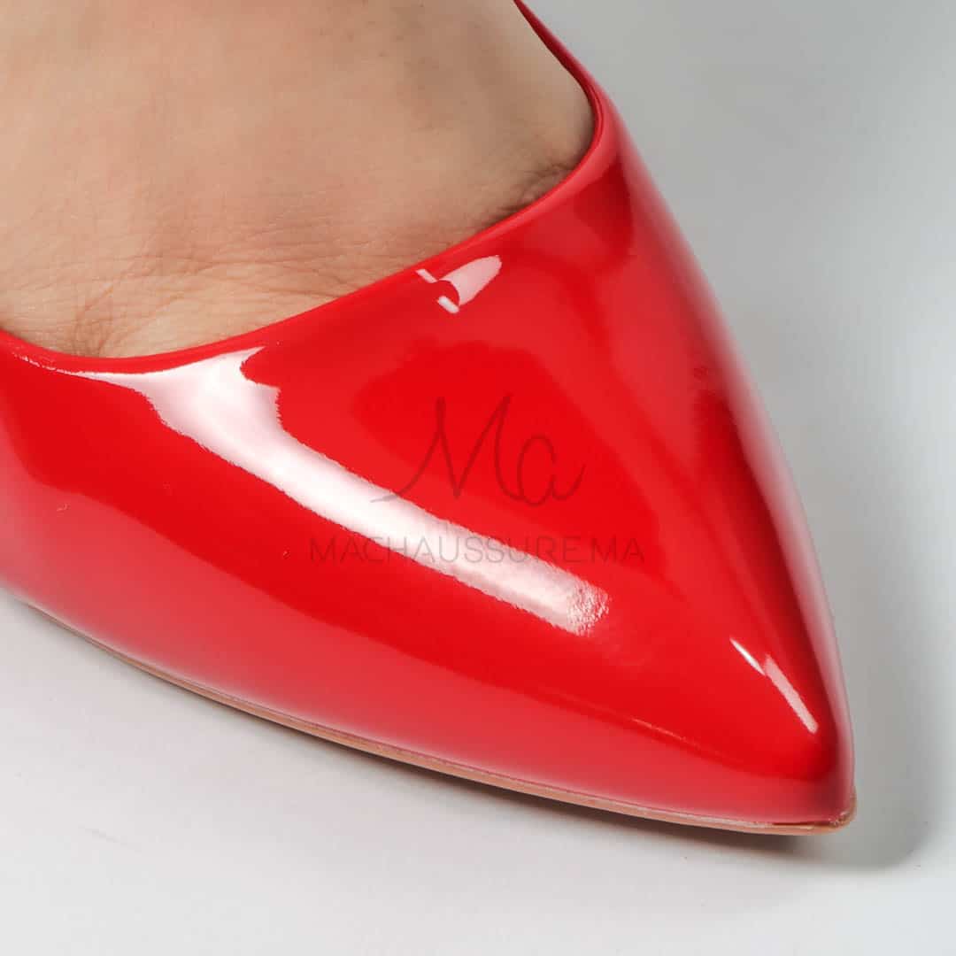 Kaliny – Escarpins Femmes en Rouge.