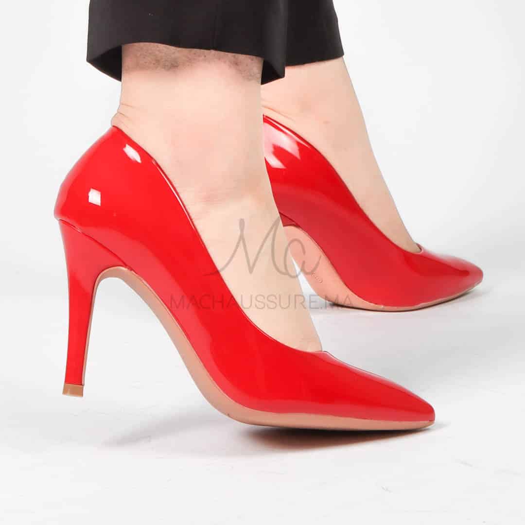 Kaliny – Escarpins Femmes en Rouge.