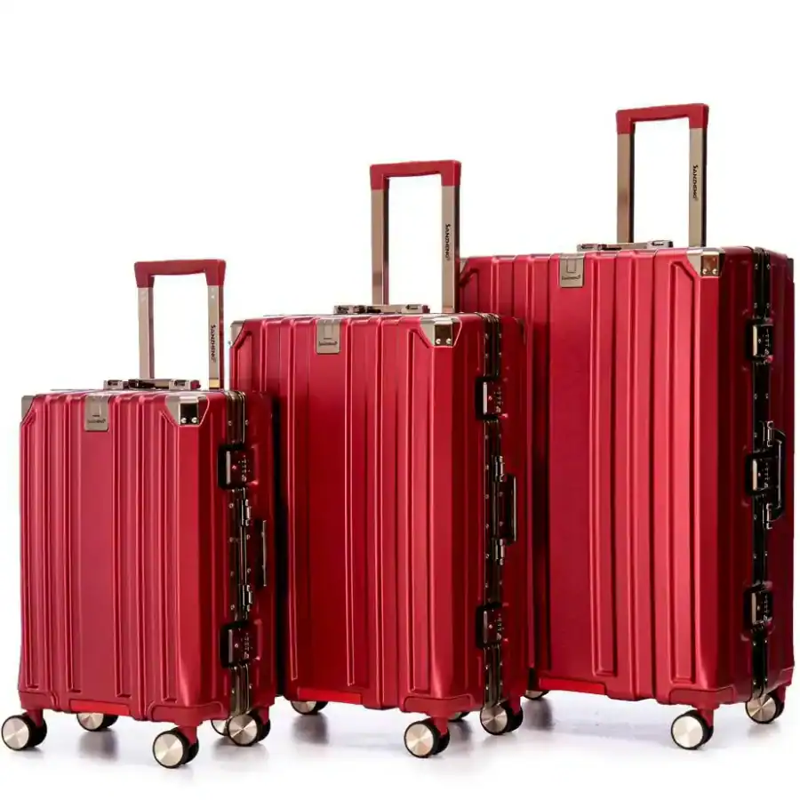 TravelGo – Valises en Rouge.