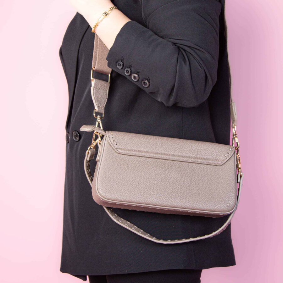 Tafukt – Sac à main en Beige.