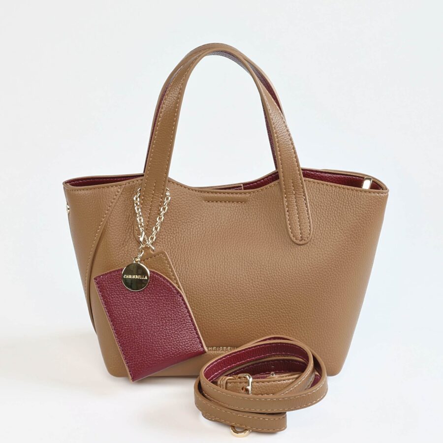 Zanely – Sac à main en Coffee.