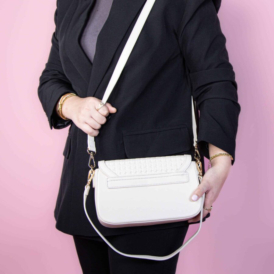 Cristal – Sac à main en Beige.