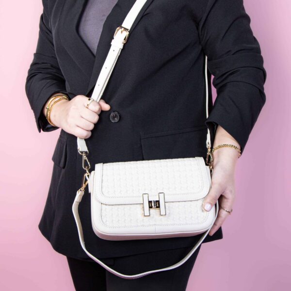 Cristal – Sac à main en Beige.