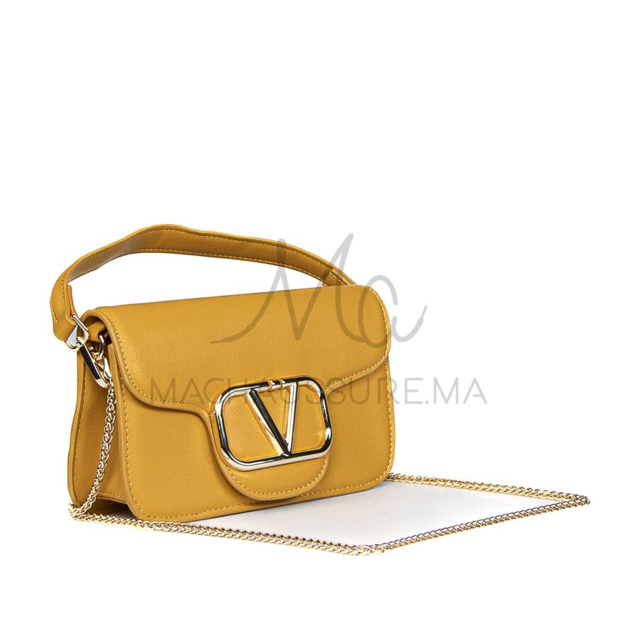 Vivara – Sac à main en Moutarde.