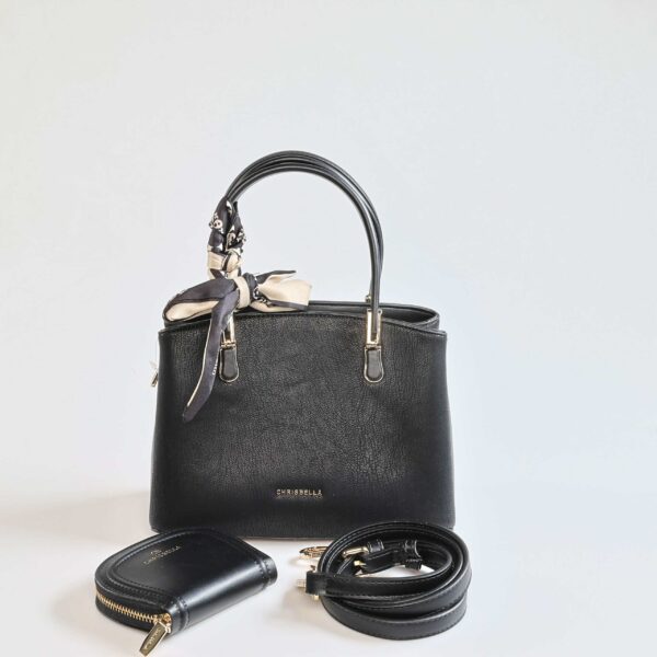 Lessa – Sac à main en Noir.