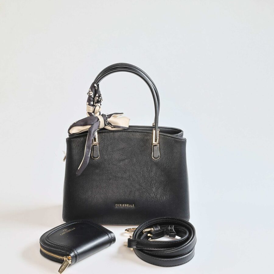 Lessa – Sac à main en Noir.