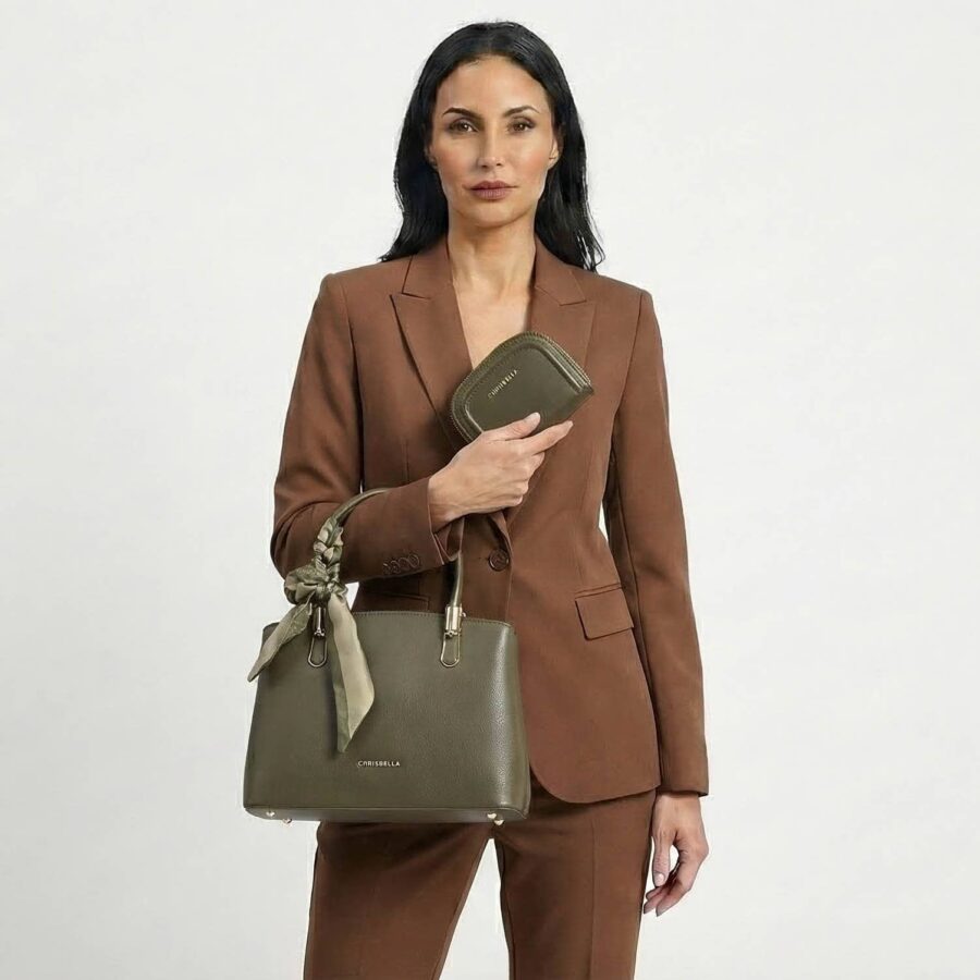 Lessa – Sac à main en Vert.