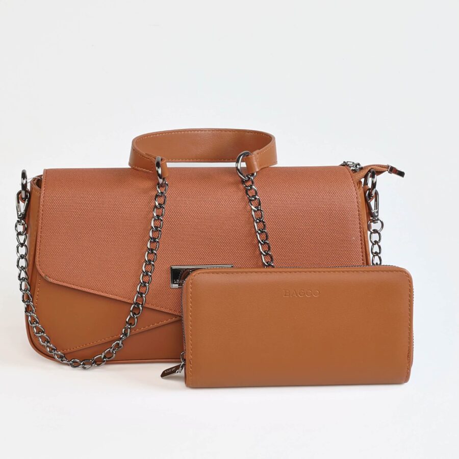 Selora – Sac à main en Marron.