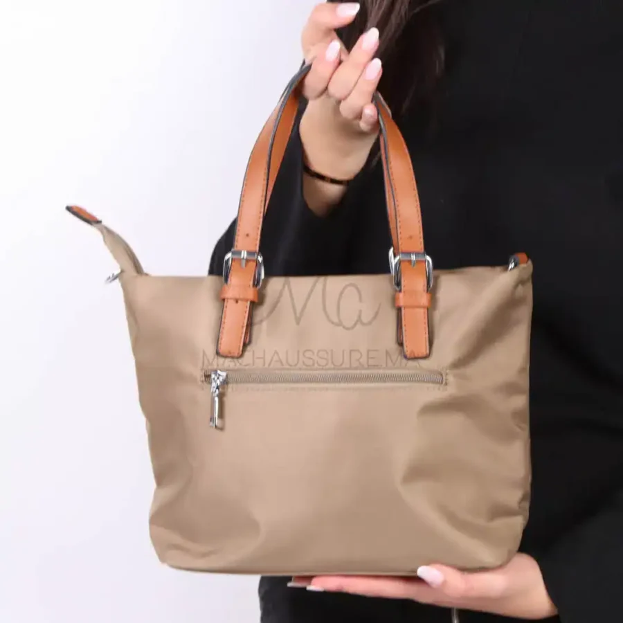 UrbanVibe – Sac à main en Kaki-Marron.