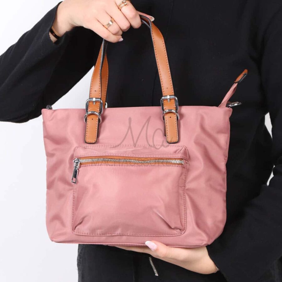UrbanVibe – Sac à main en Rose-Marron.