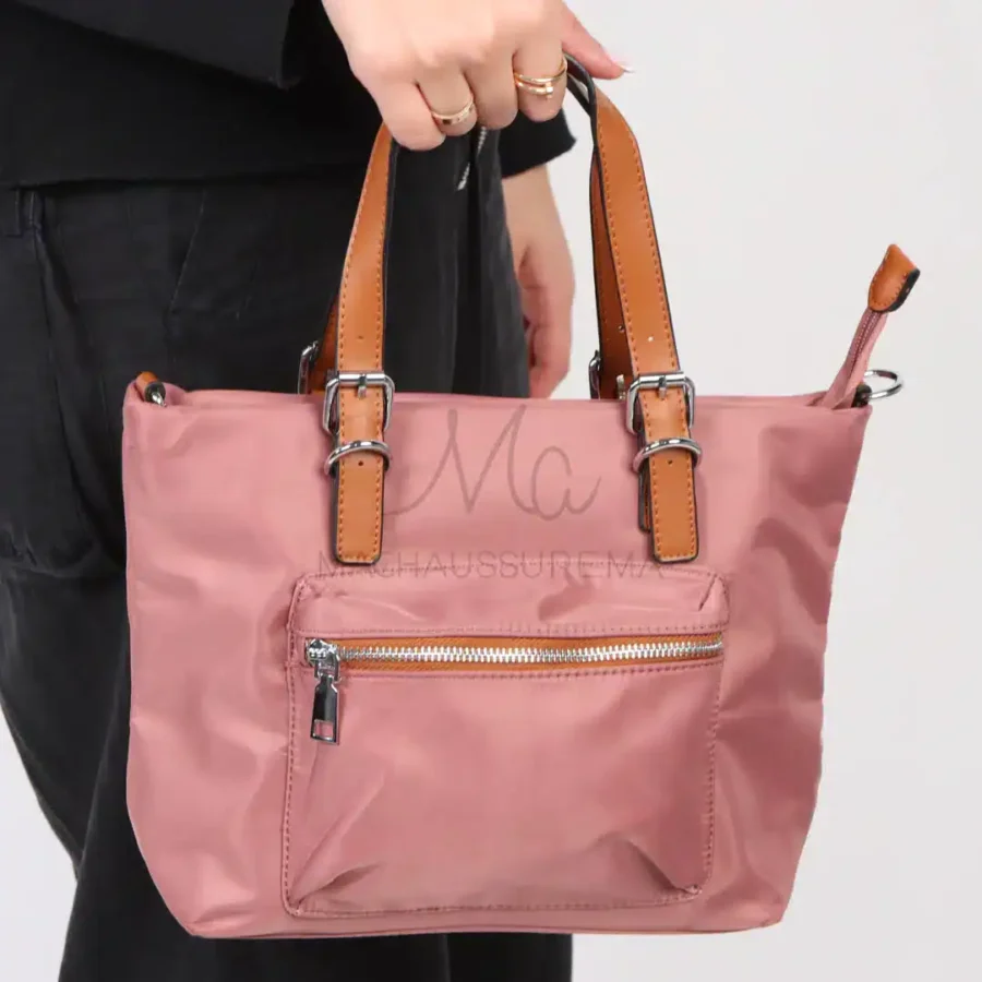 UrbanVibe – Sac à main en Rose-Marron.