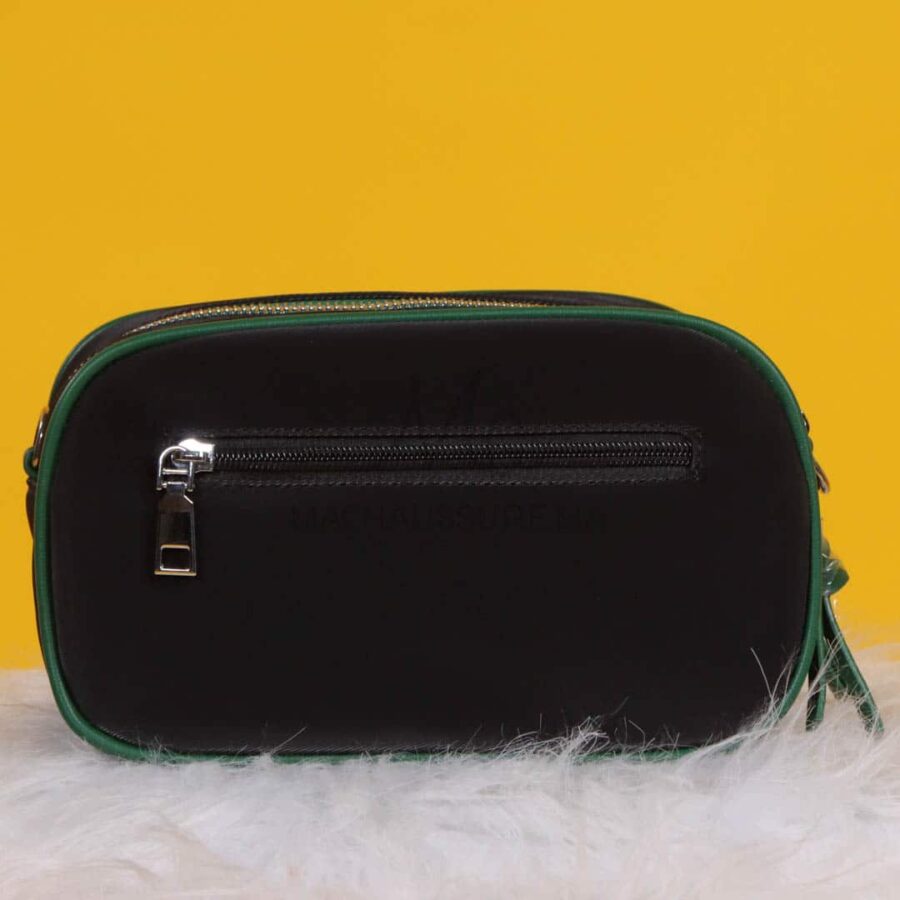 InStyle – Sac à main en Noir-Vert.