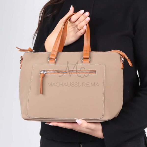 Velar – Sac à main en Kaki-Marron.