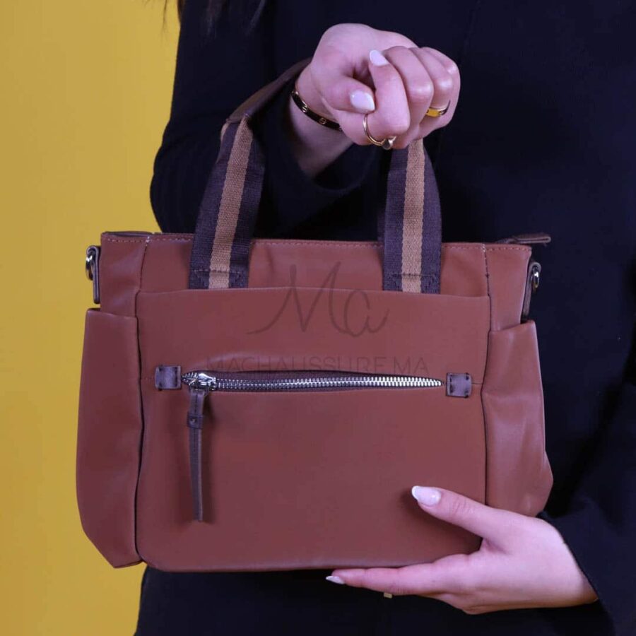 Nomade – Sac à main en Marron.