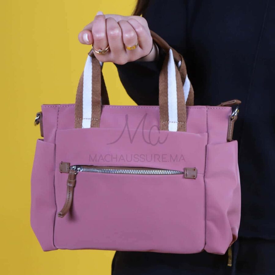 Nomade – Sac à main en Rose.