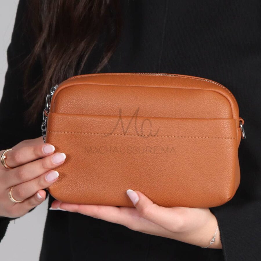 PopBag – Sac à main en Marron.
