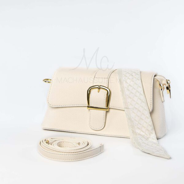 Esprit Libre – Sac à main en Blanc.