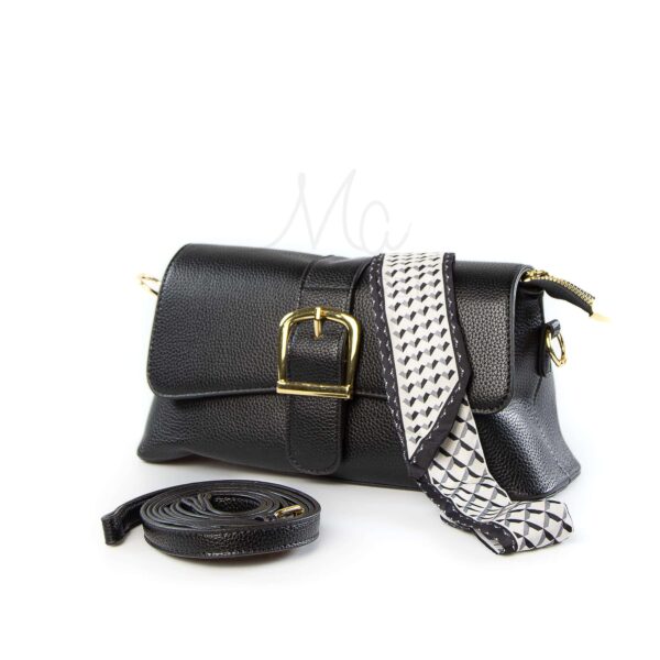 Esprit Libre – Sac à main en Noir.