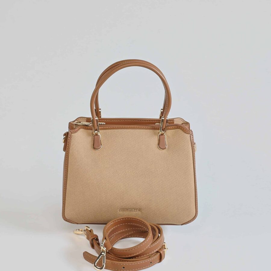 Lorina – Sac à main en Beige.