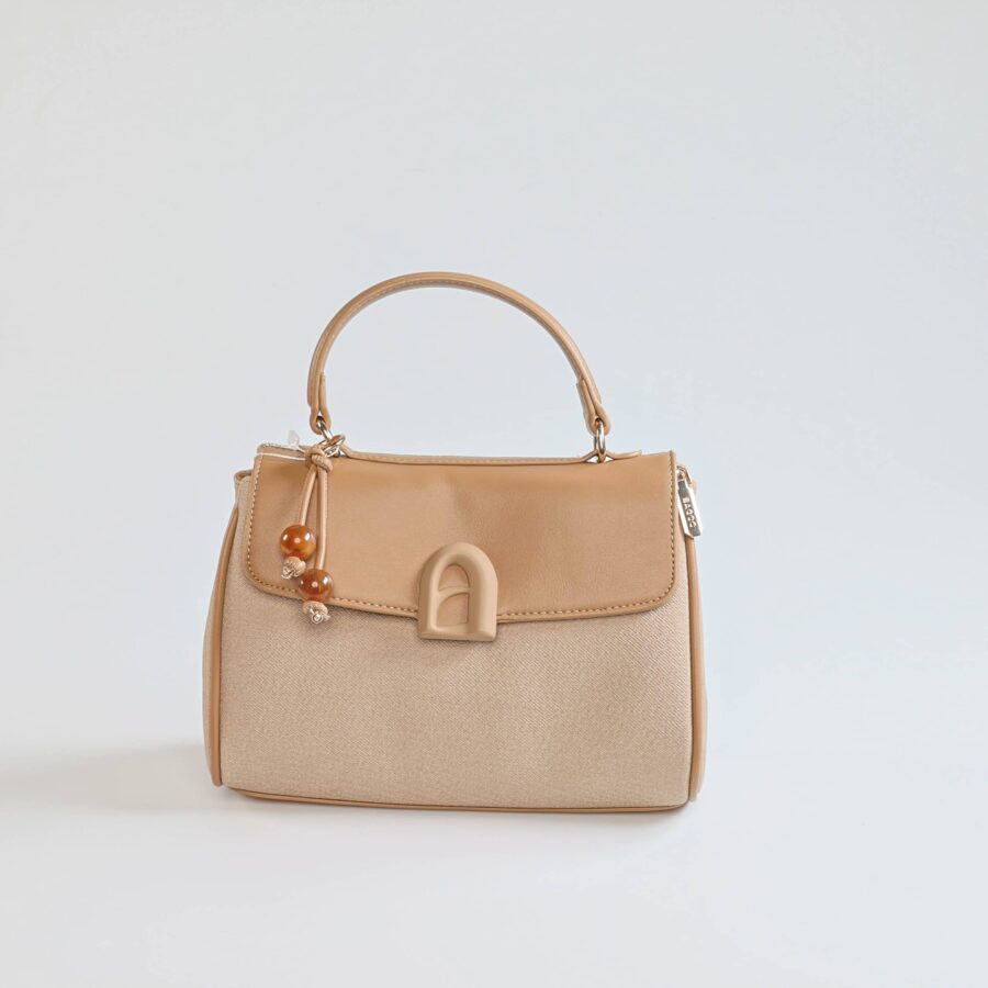 Rita – Sac à main en Beige.