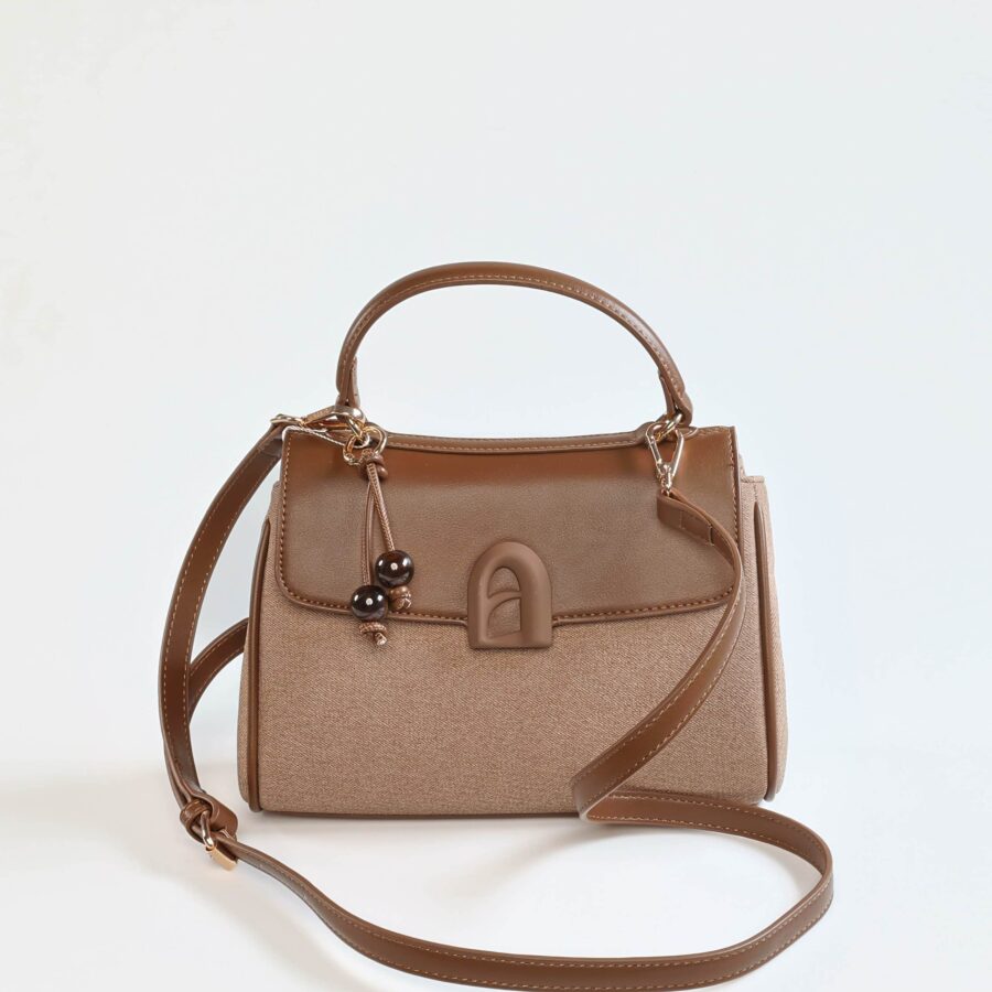 Rita – Sac à main en Marron.