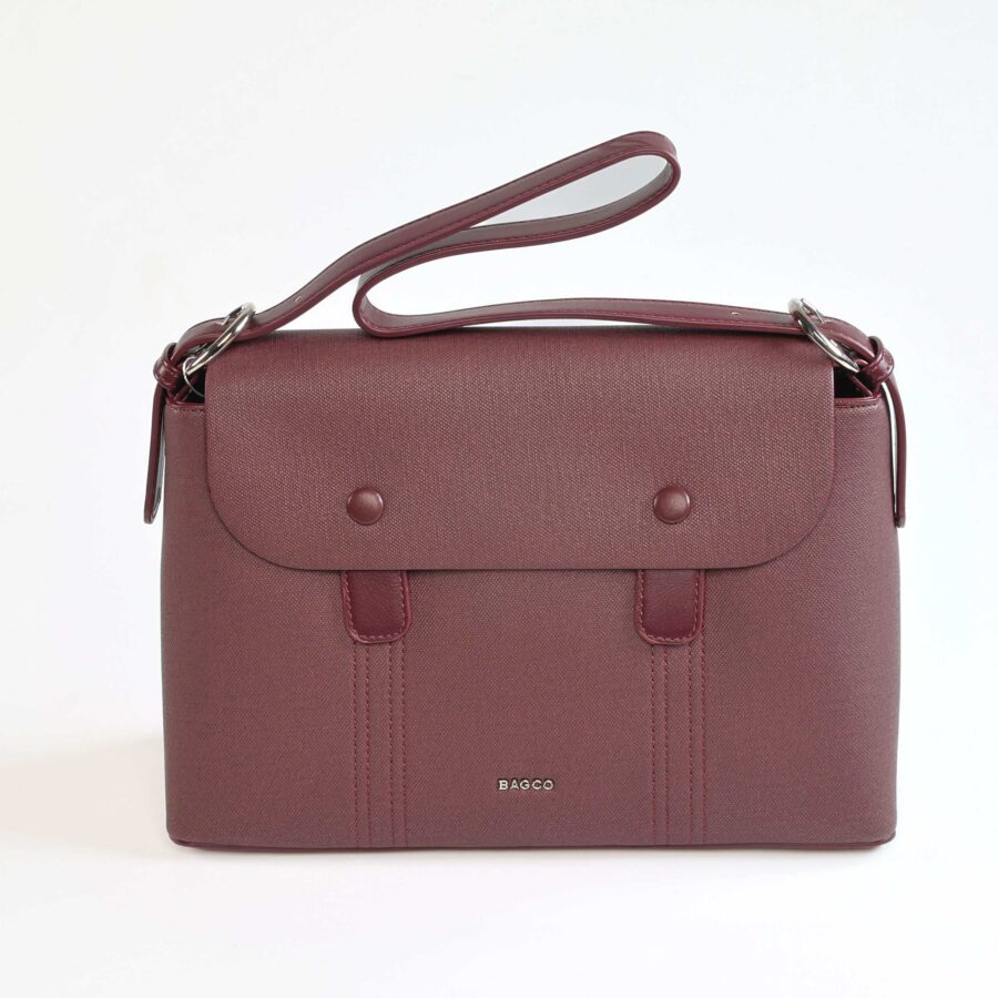 Sac à main en cuir rose, accessoire mode pour femmes, idéal pour toutes occasions..