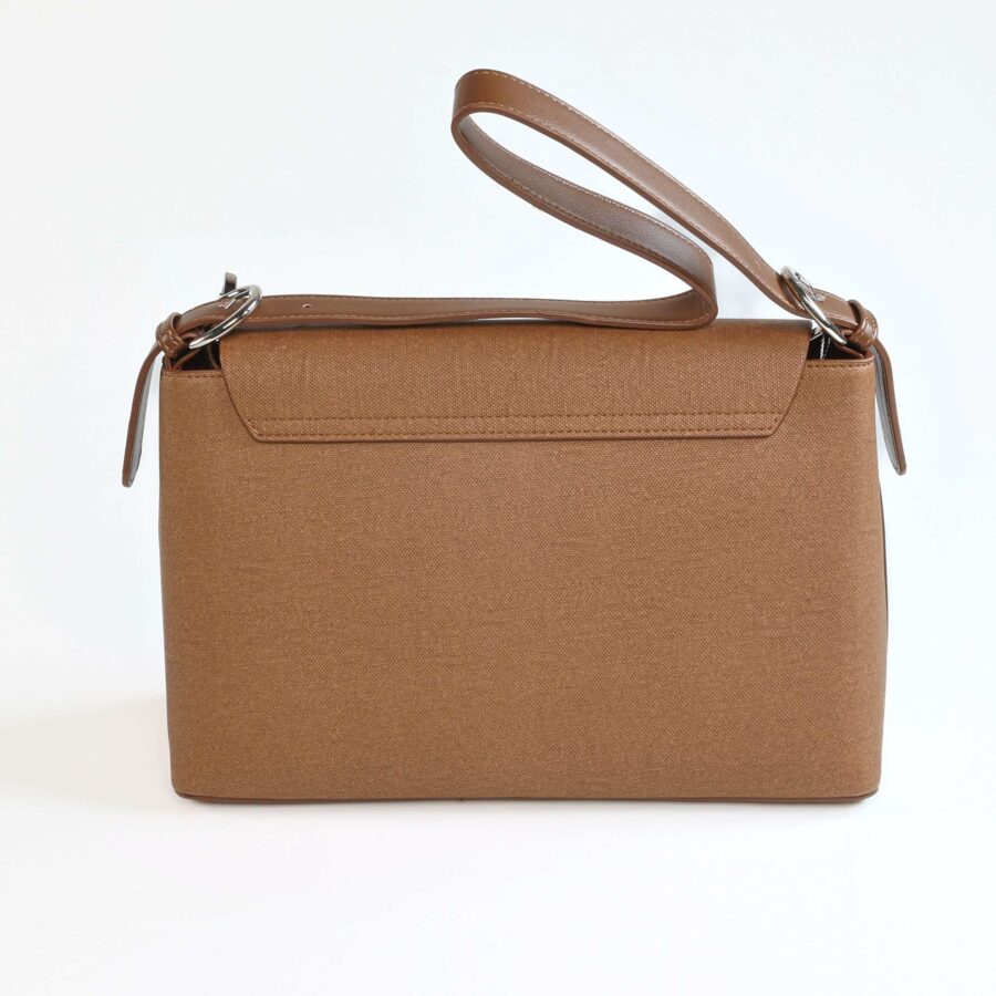 Sac à main en cuir marron pour femmes, élégant et pratique, idéal pour toutes les occasions..
