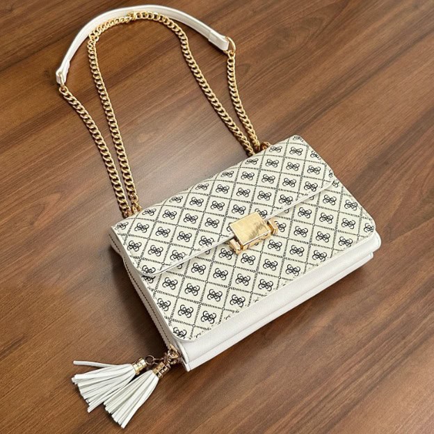 Prisma – Sac à main en Blanc.