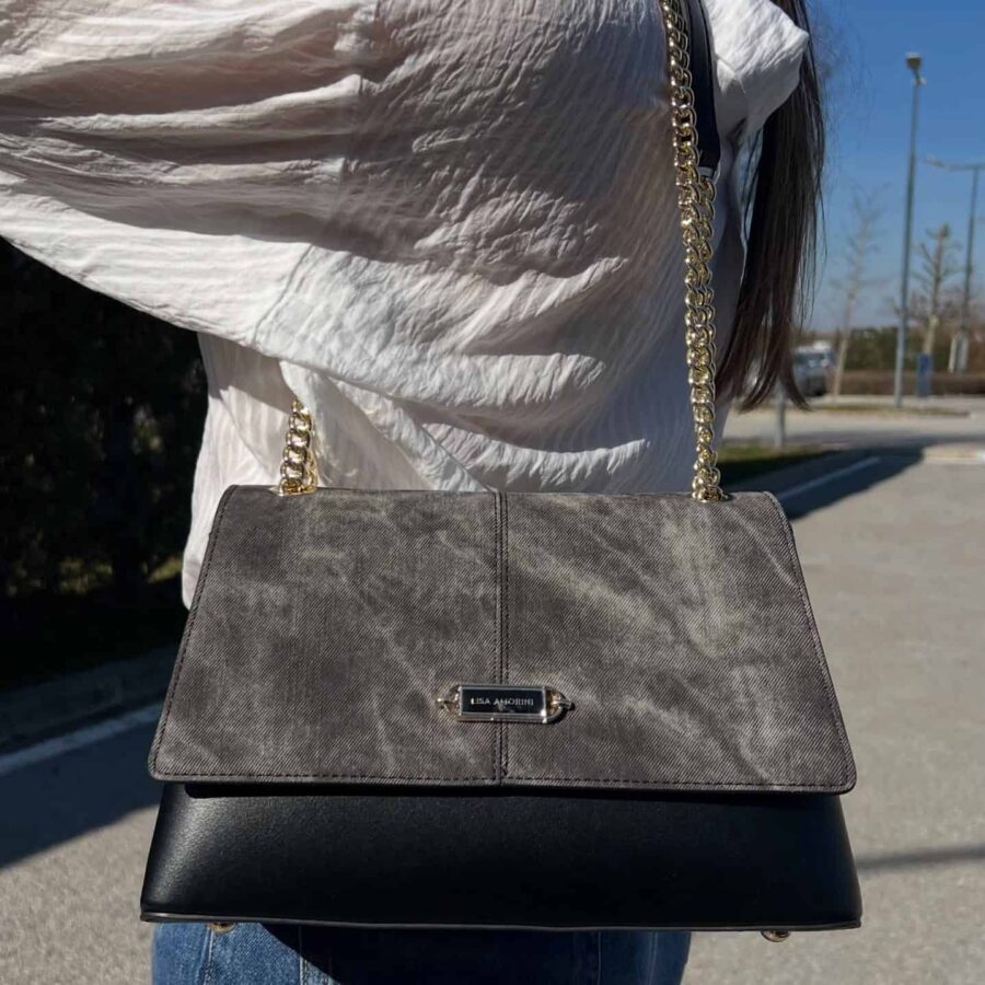 Ravora – Sac à main en Noir.