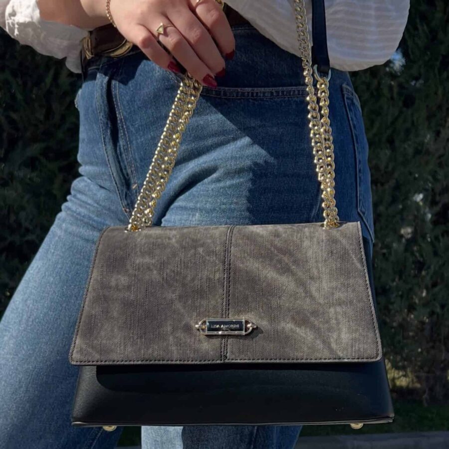 Ravora – Sac à main en Noir.